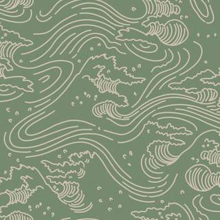 Green Japan wallpaper