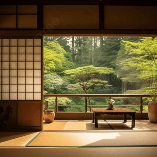 Green Japan wallpaper