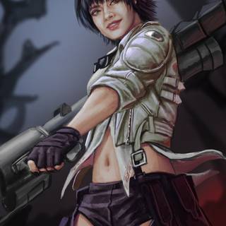 Lady Devil May Cry wallpaper