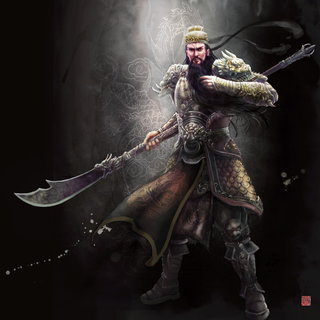 Guan Yu phone wallpaper