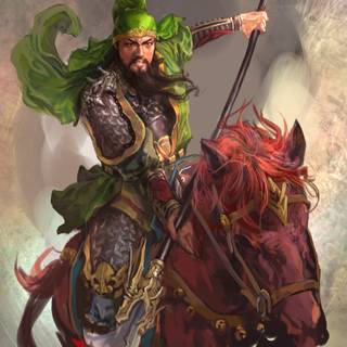 Guan Yu phone wallpaper