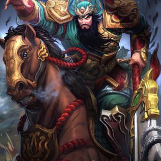 Guan Yu phone wallpaper