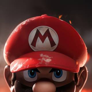 Super Mario 4k iPhone wallpaper