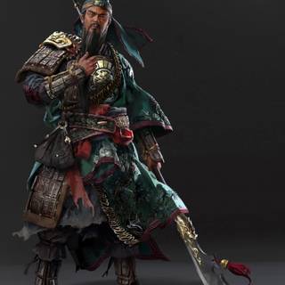 Guan Yu phone wallpaper