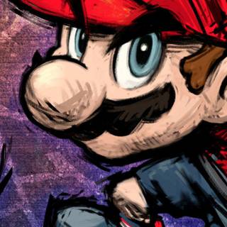 Super Mario 4k iPhone wallpaper