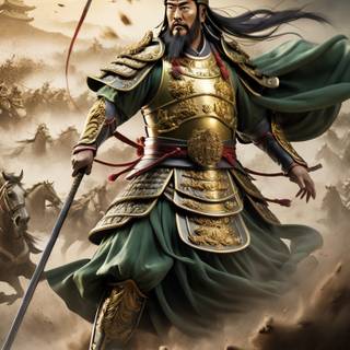 Guan Yu phone wallpaper