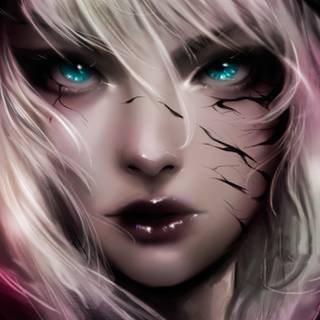 Venom girl art wallpaper