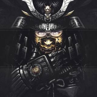 Girls samurai PC wallpaper