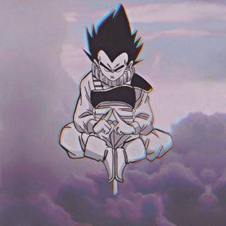 Vegeta aesthetic PFP wallpaper