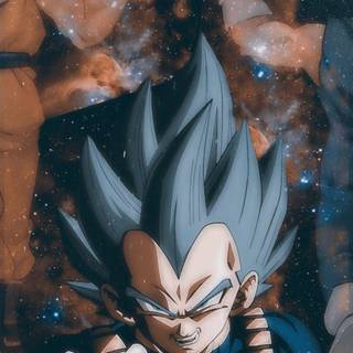 Vegeta aesthetic PFP wallpaper