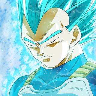 Vegeta aesthetic PFP wallpaper