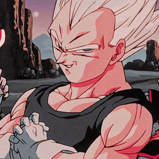 Vegeta aesthetic PFP wallpaper