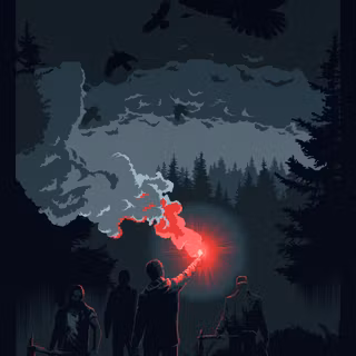 Alan Wake phone wallpaper