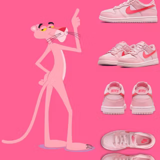 Pink Nike shoes wallpaper