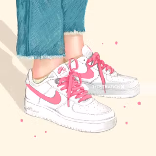 Pink Nike shoes wallpaper