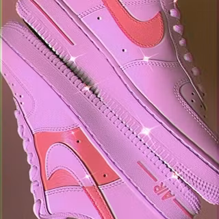 Pink Nike shoes wallpaper