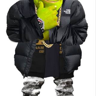 Drip Shrek wallpaper