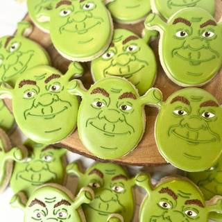 Drip Shrek wallpaper