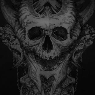 Fancy skull wallpaper