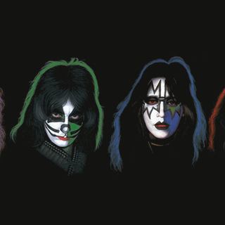 The band Kiss wallpaper