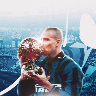 Ronaldo Nazario 4k wallpaper