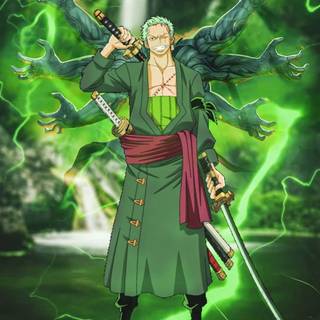 Zoro portrait wallpaper