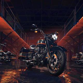 Harley Davidson Road Glide wallpaper