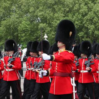 British guard wallpaper