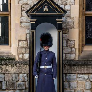 British guard wallpaper