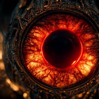 Mechanical eye wallpaper