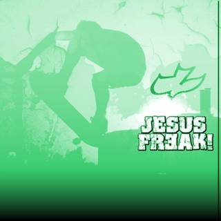 Jesus green wallpaper