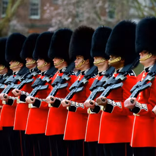 British guard wallpaper