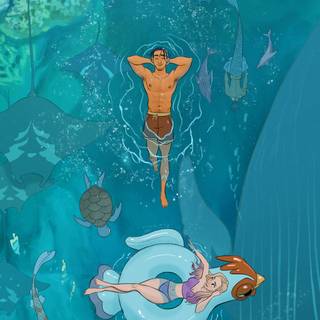 Coral Island wallpaper