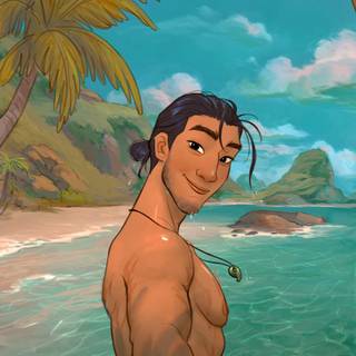 Coral Island wallpaper