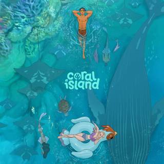 Coral Island wallpaper