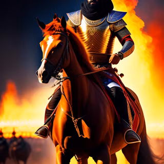 Arabian warrior wallpaper