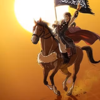 Arabian warrior wallpaper