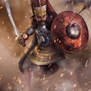 Arabian warrior wallpaper