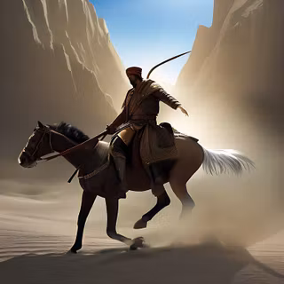 Arabian warrior wallpaper