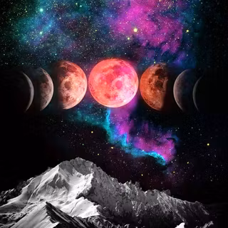 Solar eclipse iPhone wallpaper