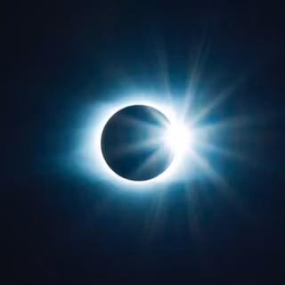 Solar eclipse iPhone wallpaper
