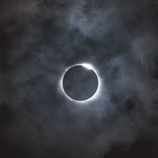 Solar eclipse iPhone wallpaper