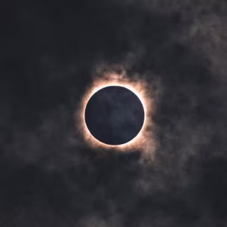 Solar eclipse iPhone wallpaper