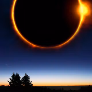 Solar eclipse iPhone wallpaper