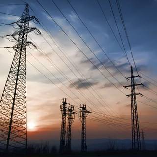 Electric tower wallpaper