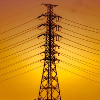 Electric tower wallpaper