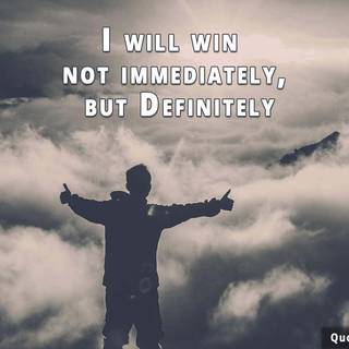 I Will Win wallpaper
