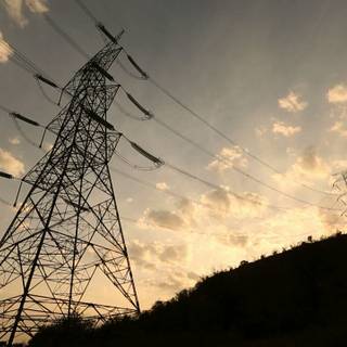 Electric tower wallpaper