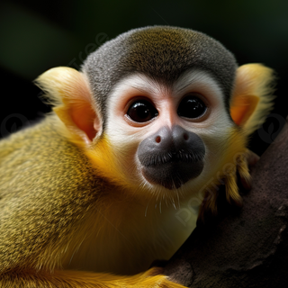 Squirrel monkey wallpaper