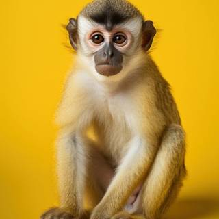 Squirrel monkey wallpaper